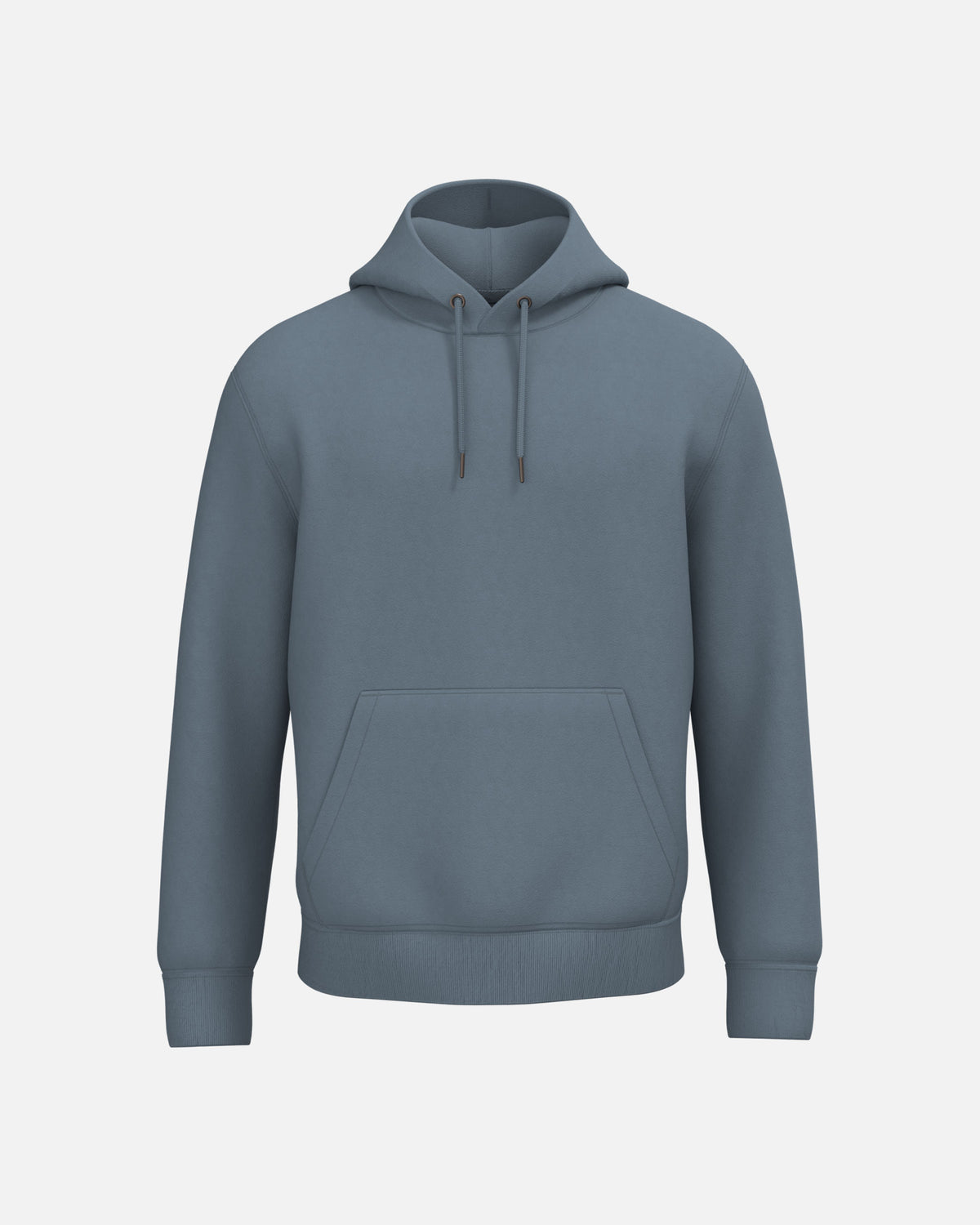 Schweres Unisex Kapuzensweatshirt Mineral Grey von VIVID