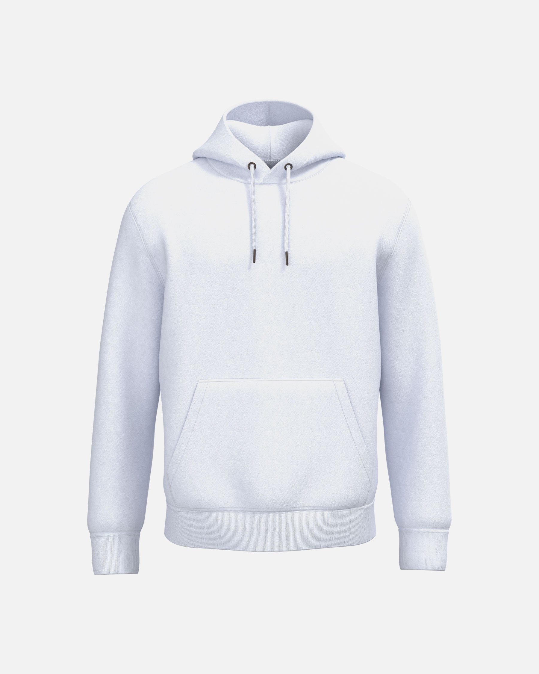 Schweres Unisex Kapuzensweatshirt White von VIVID