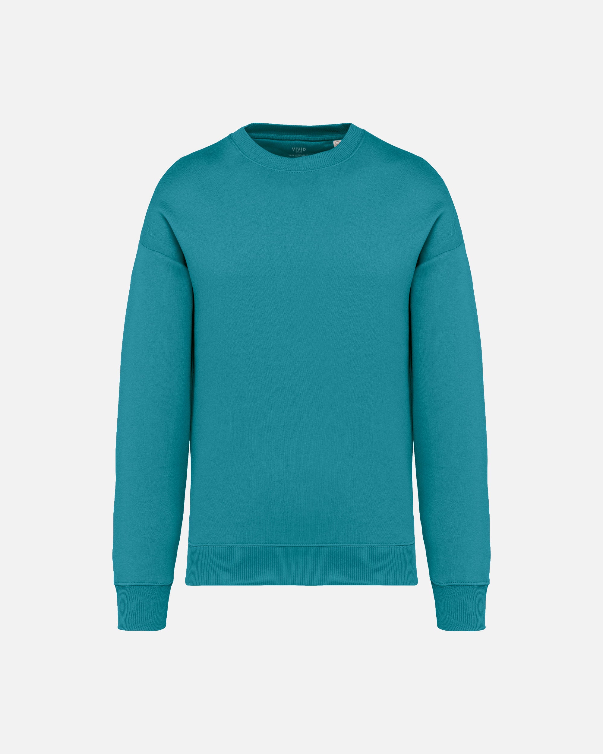 Übergroßes Unisex Sweatshirt Adriatic Blue von VIVID