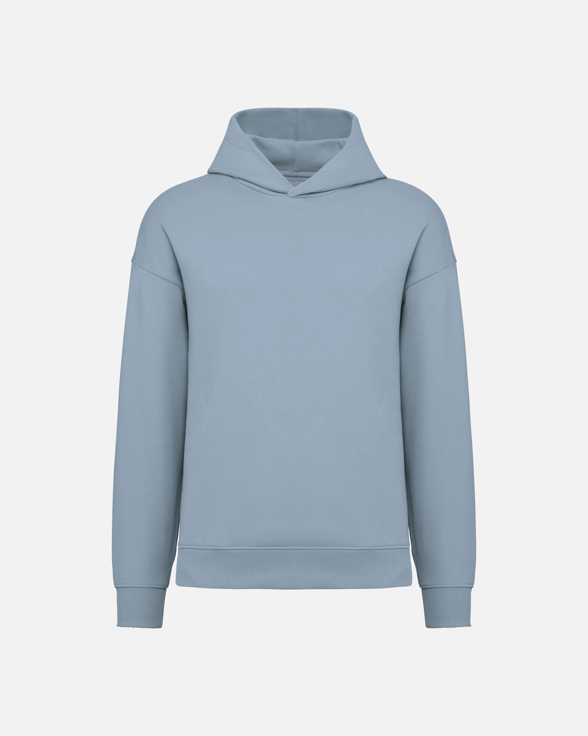 Übergroßes Unisex Kapuzensweatshirt Aquamarine von VIVID