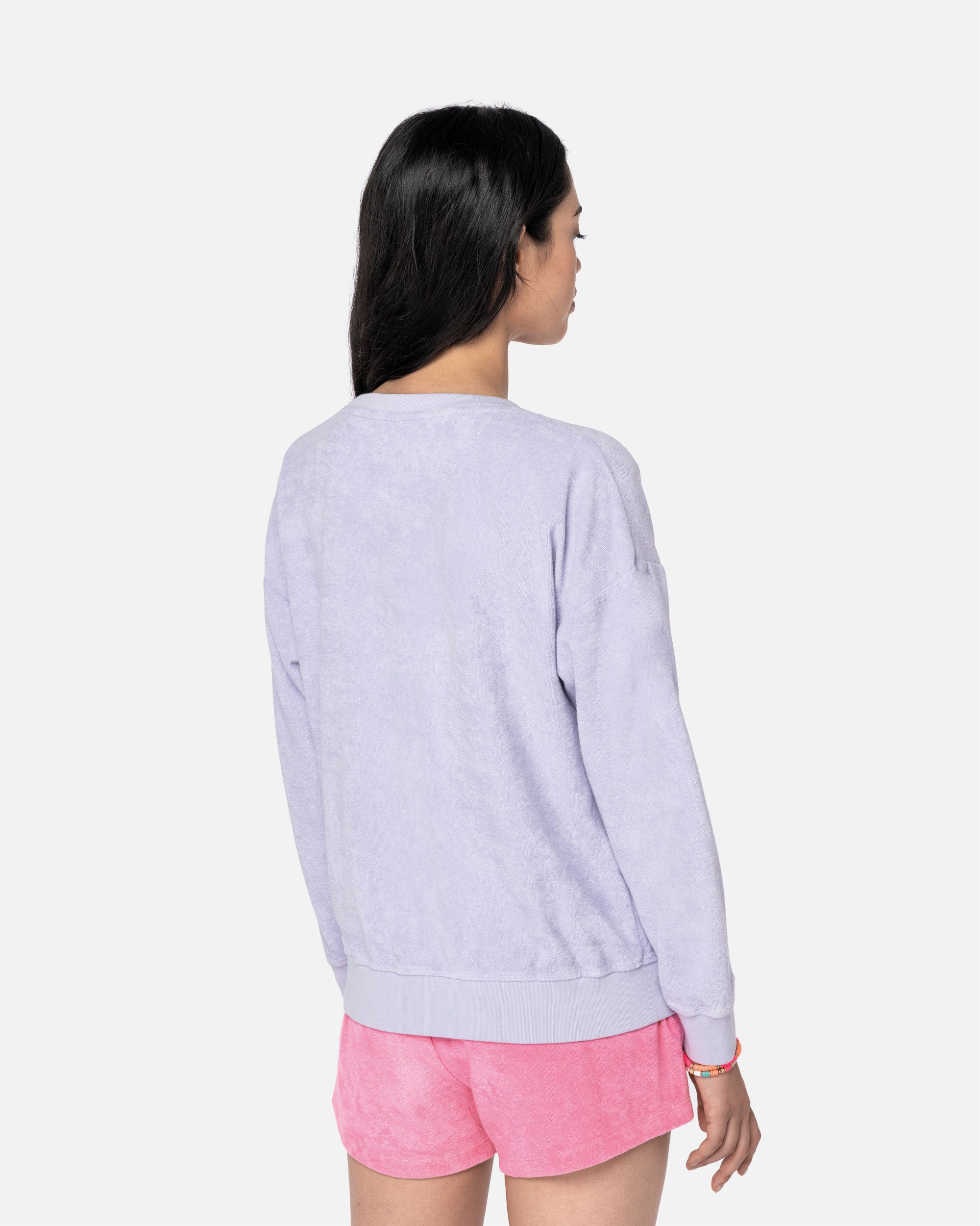Damen Frottee Sweatshirt
