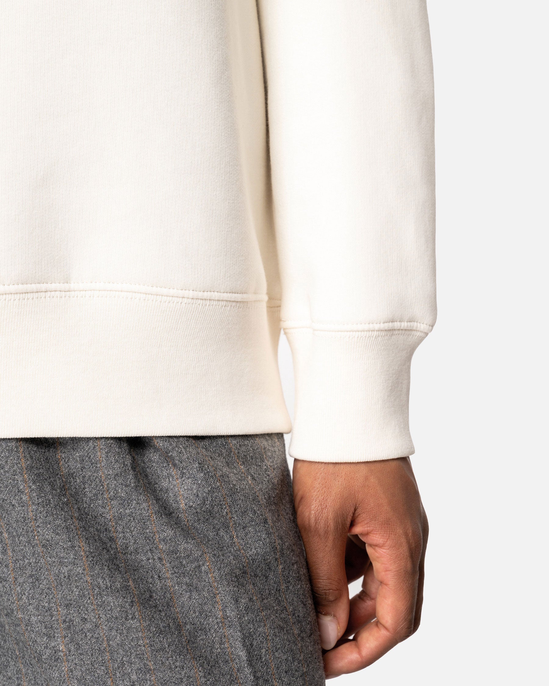 Unisex 1/4 Zip Sweatshirt mit Polokragen von VIVID