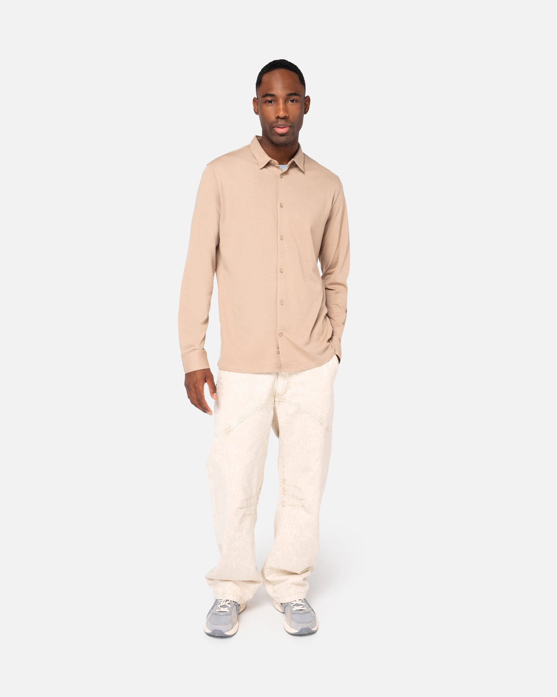 Herren Jersey Langarmhemd von VIVID