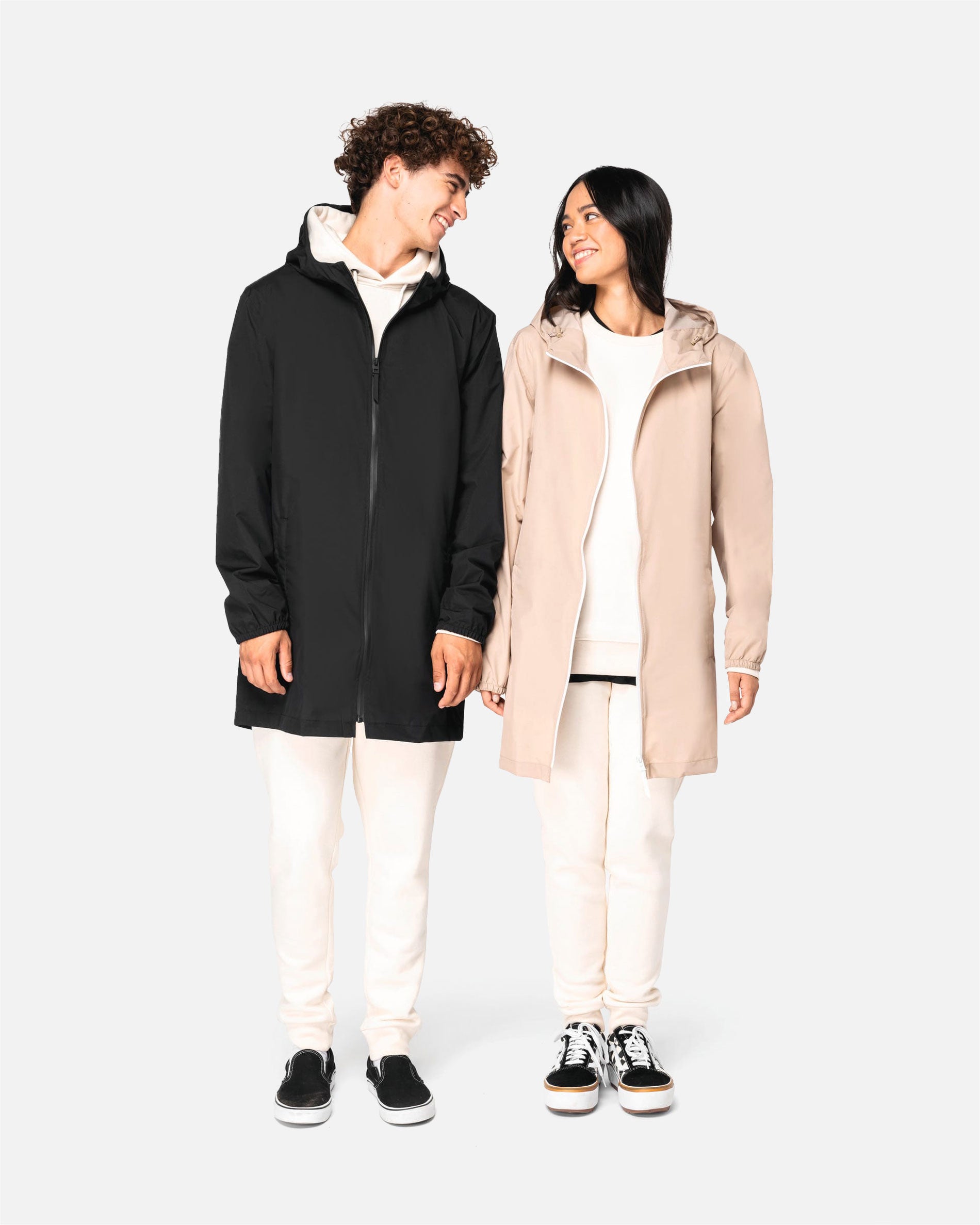 Wasserdichte Unisex Jacke mit Kapuze von VIVID