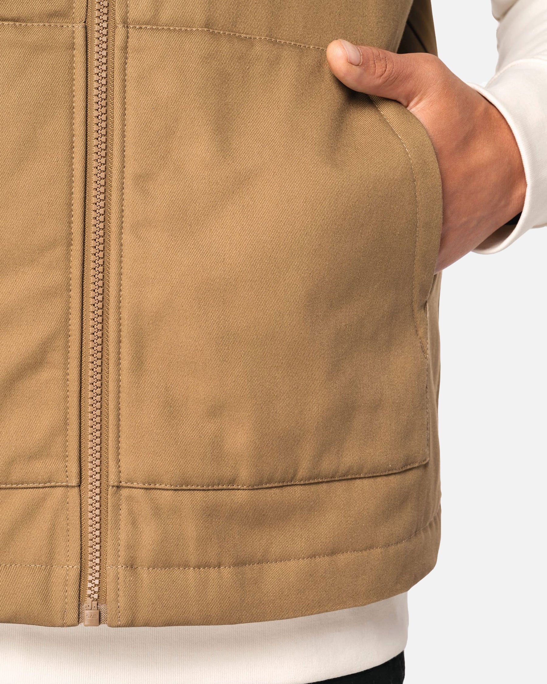 Unisex Twill Steppweste