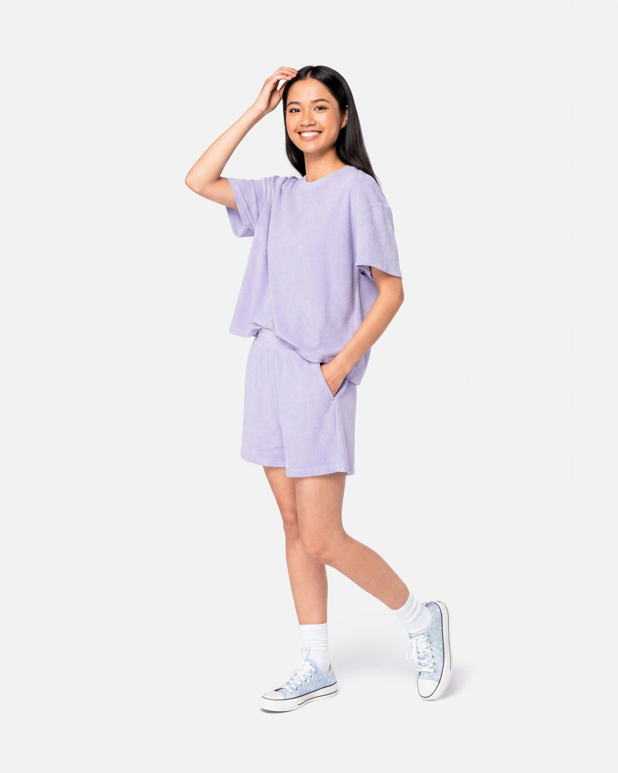 Damen Frottee Shorts
