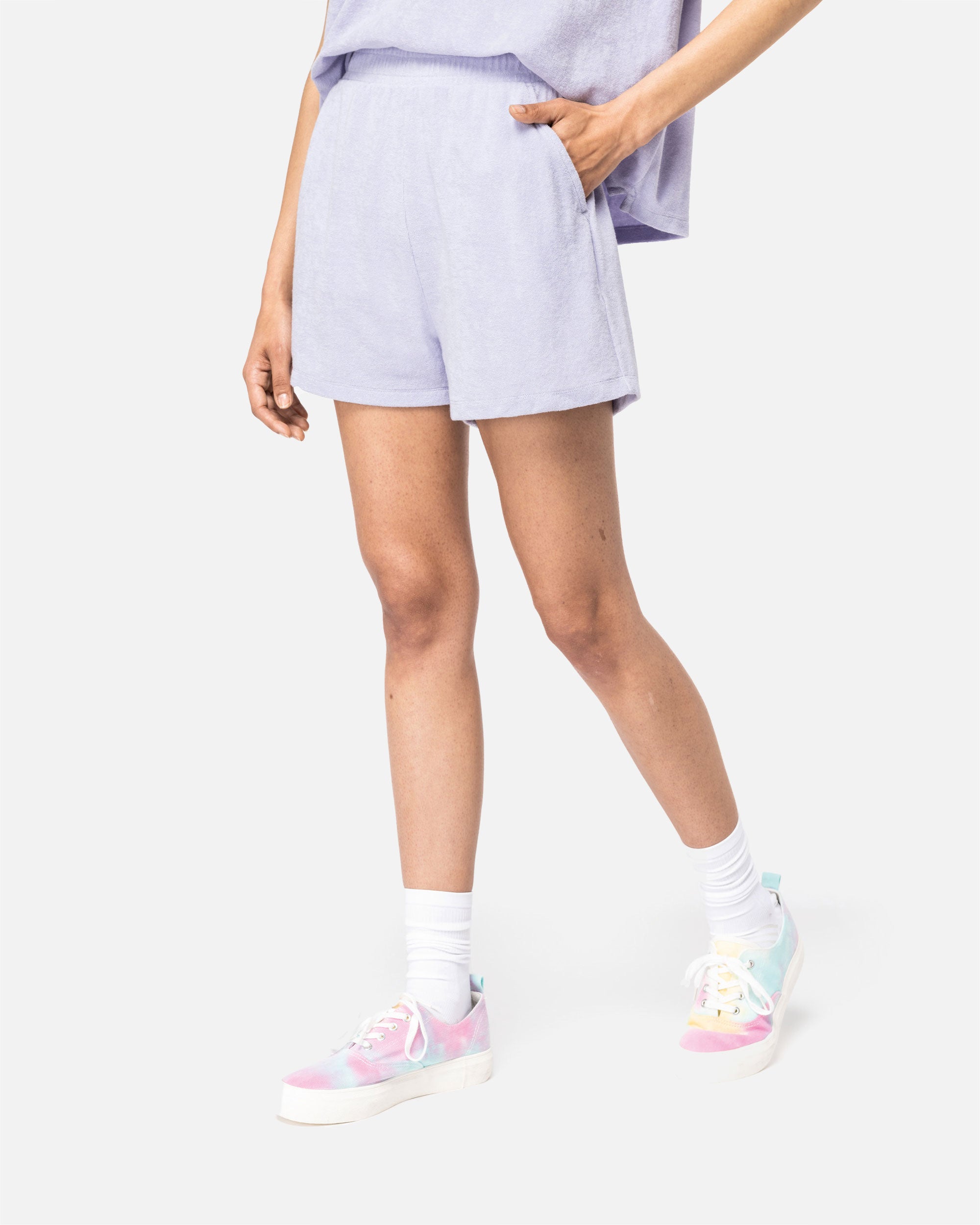 Damen Frottee Shorts