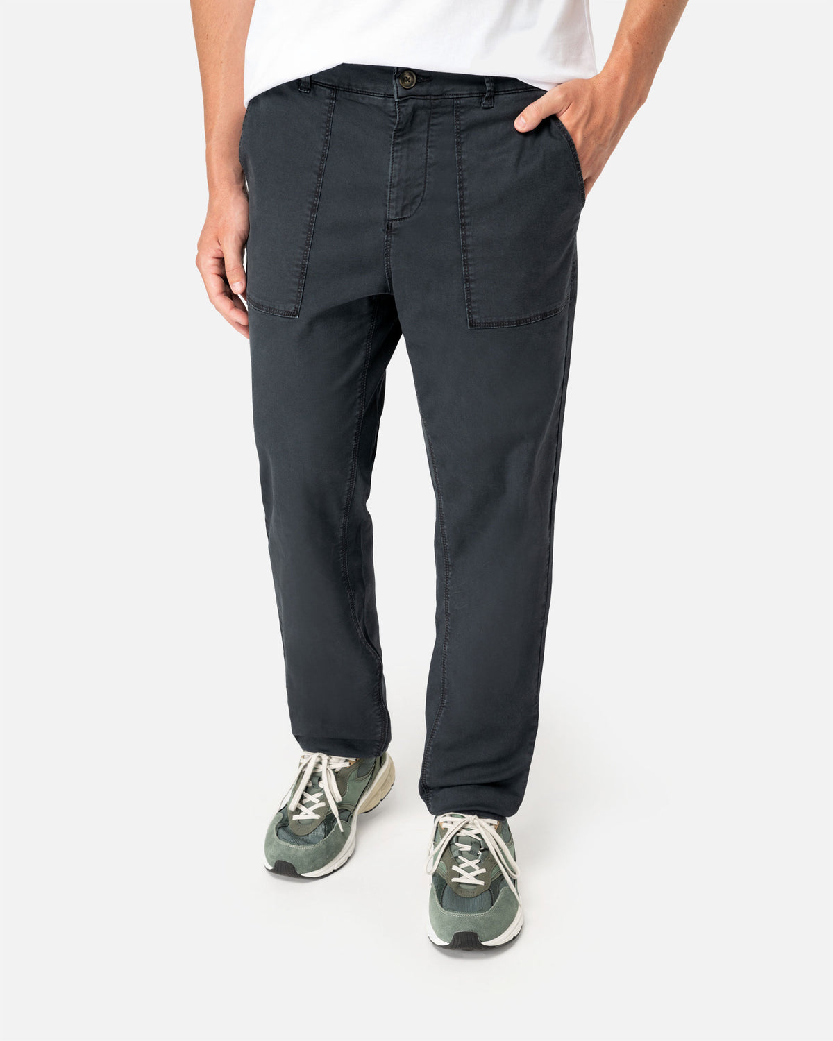 Herren Utility Hose Washed Charcoal von VIVID