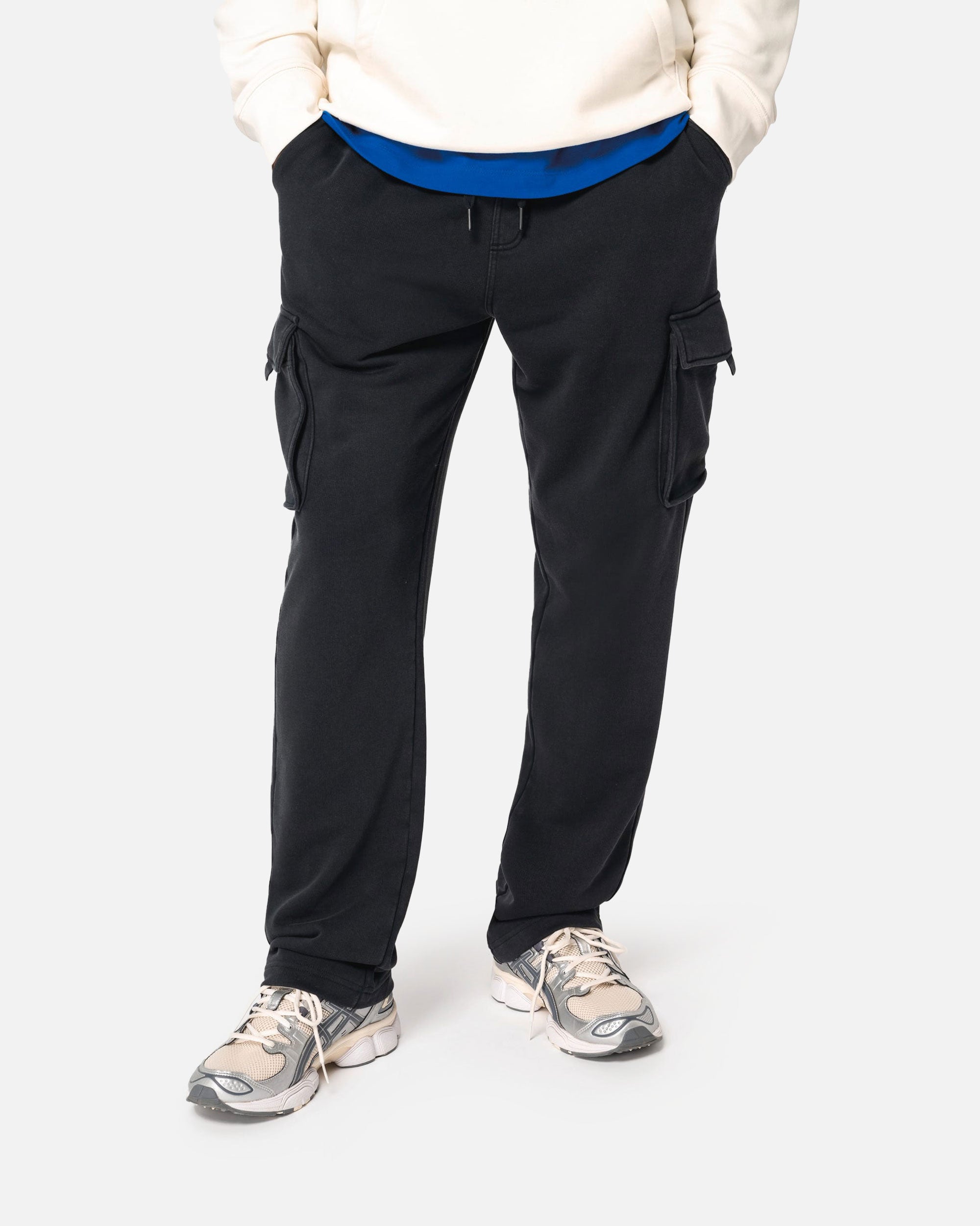 Herren French Terry Cargo Hose Black von VIVID