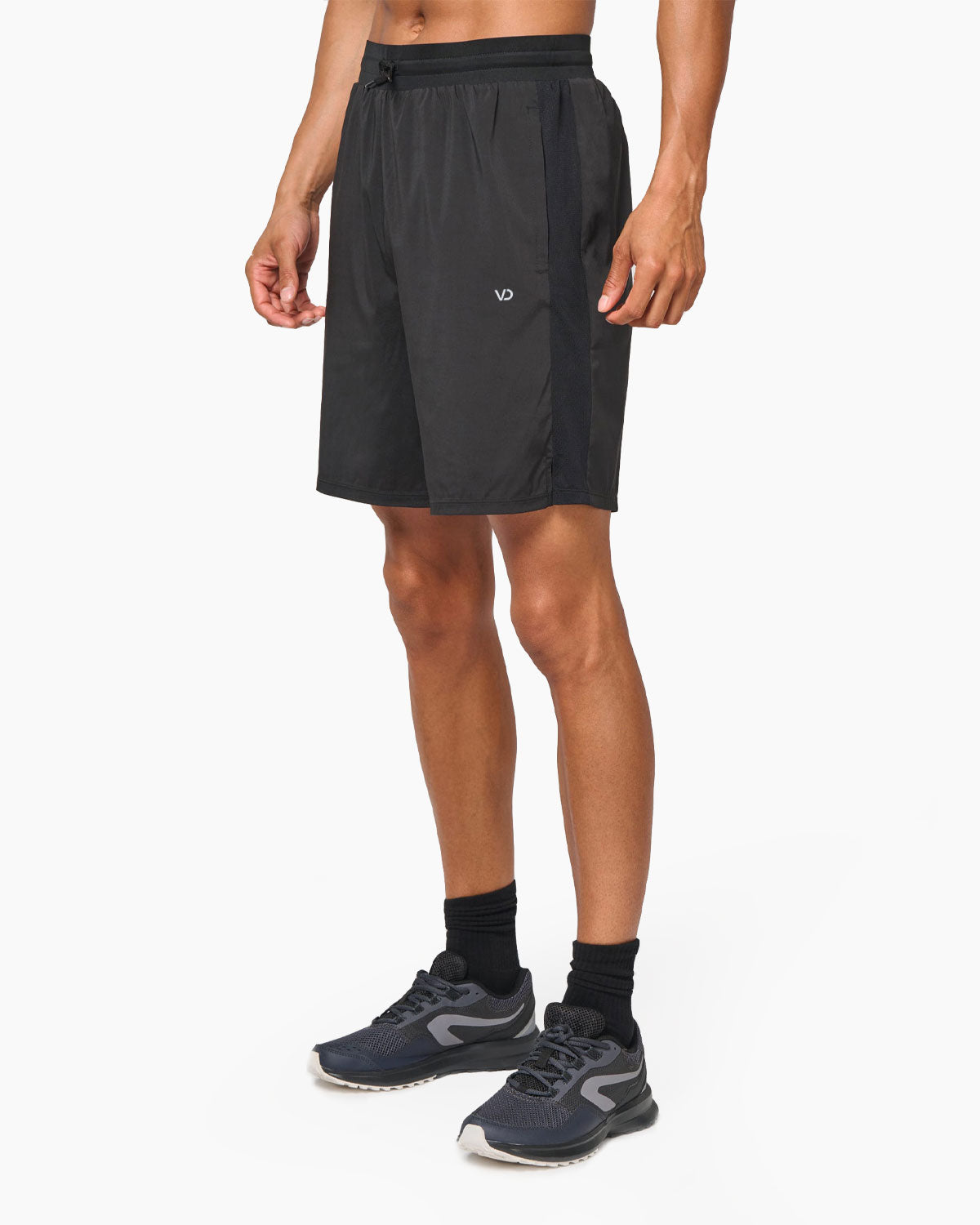 Herren 2-in-1 Sport Shorts Black von V I V I D