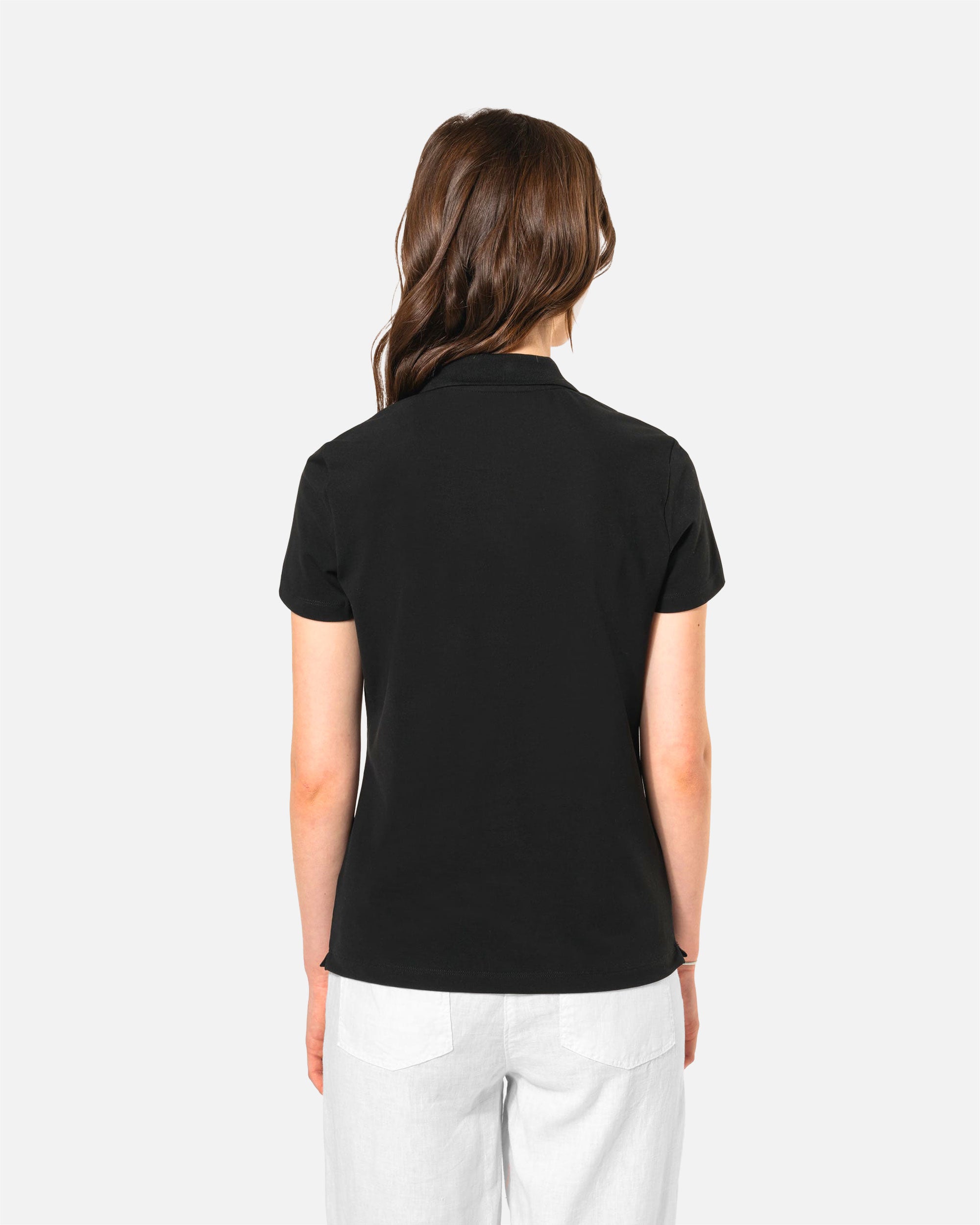 Damen Supima Piqué Polo T-Shirt von VIVID