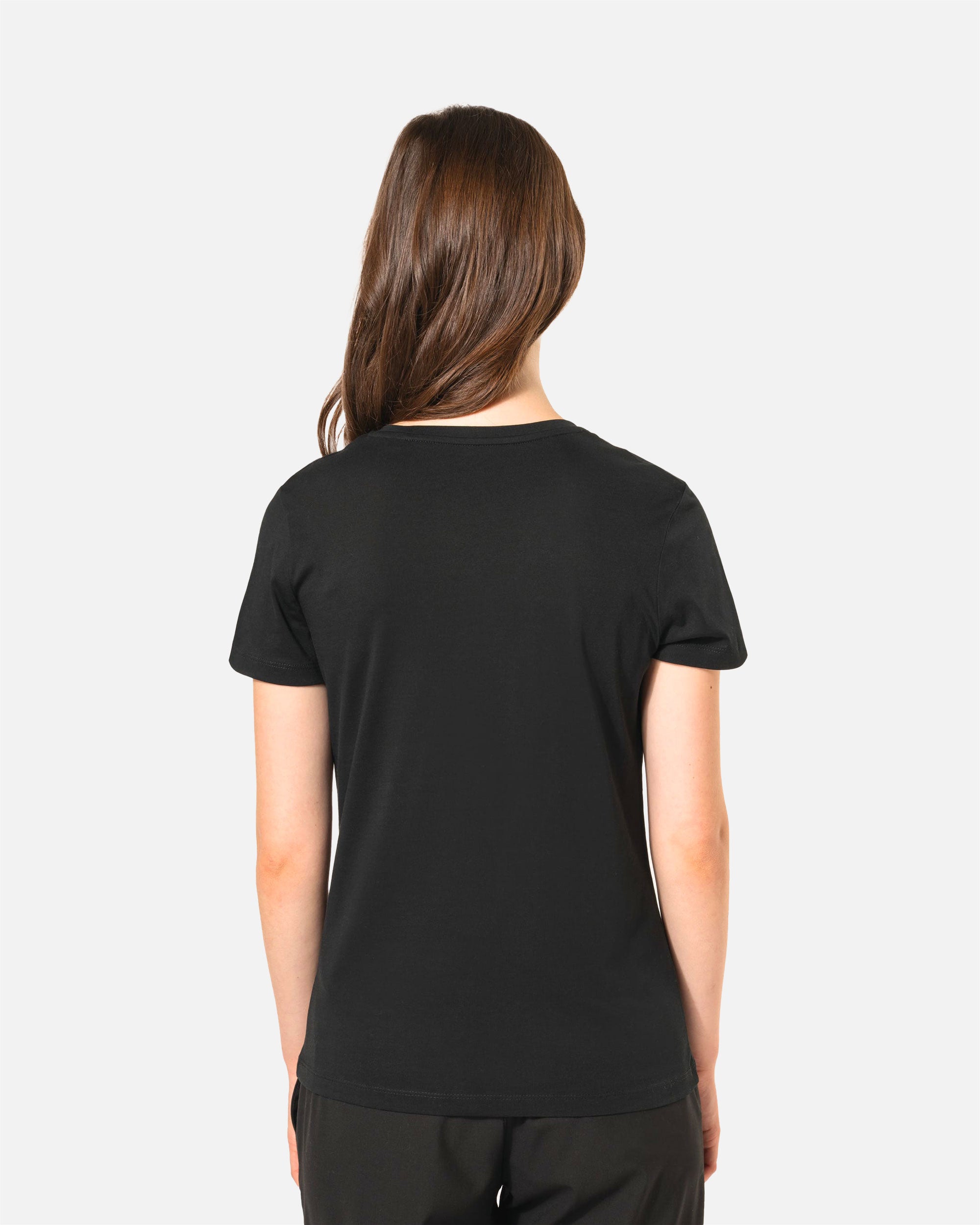 Damen Supima T-Shirt mit V-Ausschnitt von VIVID