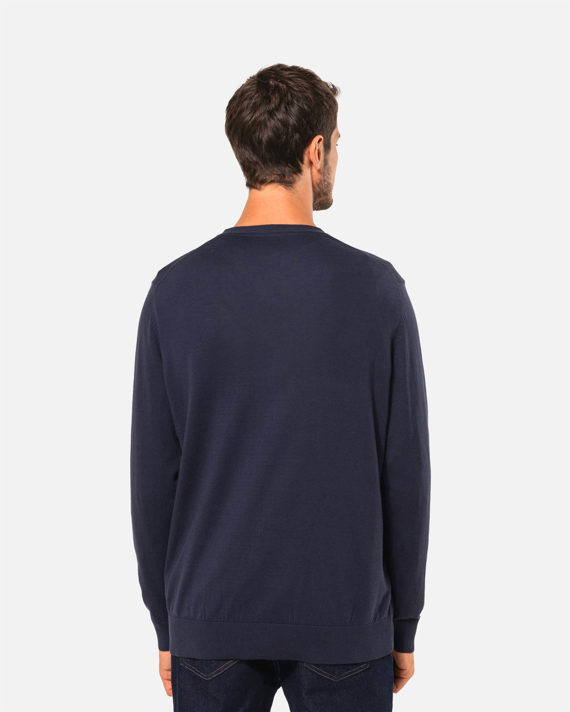 Herren Supima Strickjacke