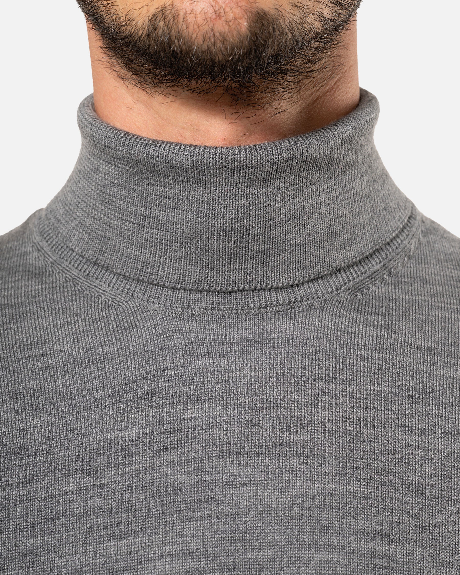 Herren Merino Rollkragen Pullover von VIVID