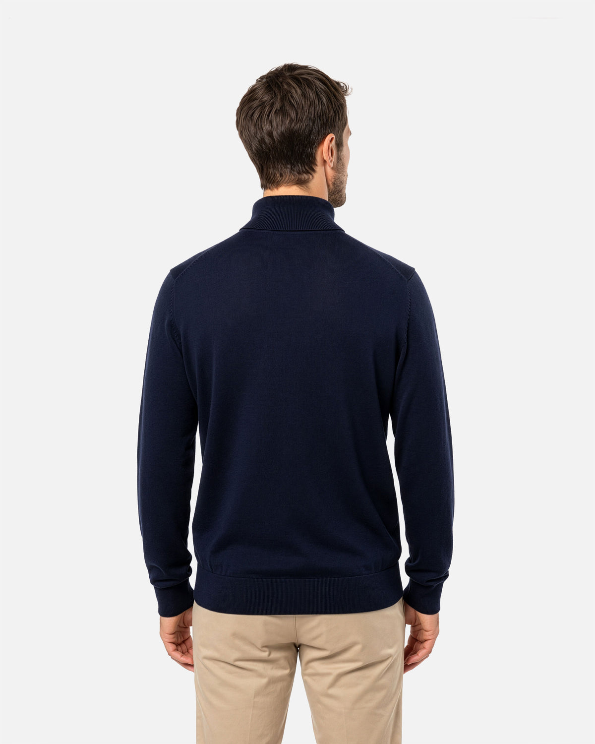 Herren Merino Rollkragen Pullover von VIVID