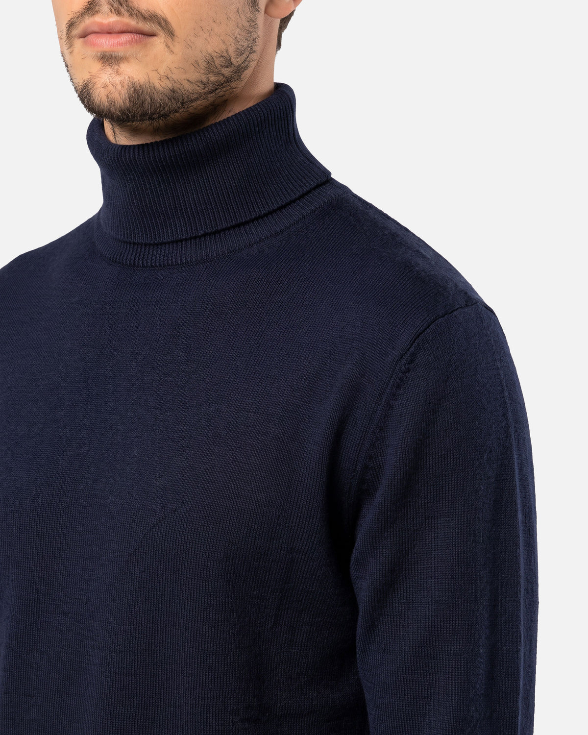 Herren Merino Rollkragen Pullover von VIVID