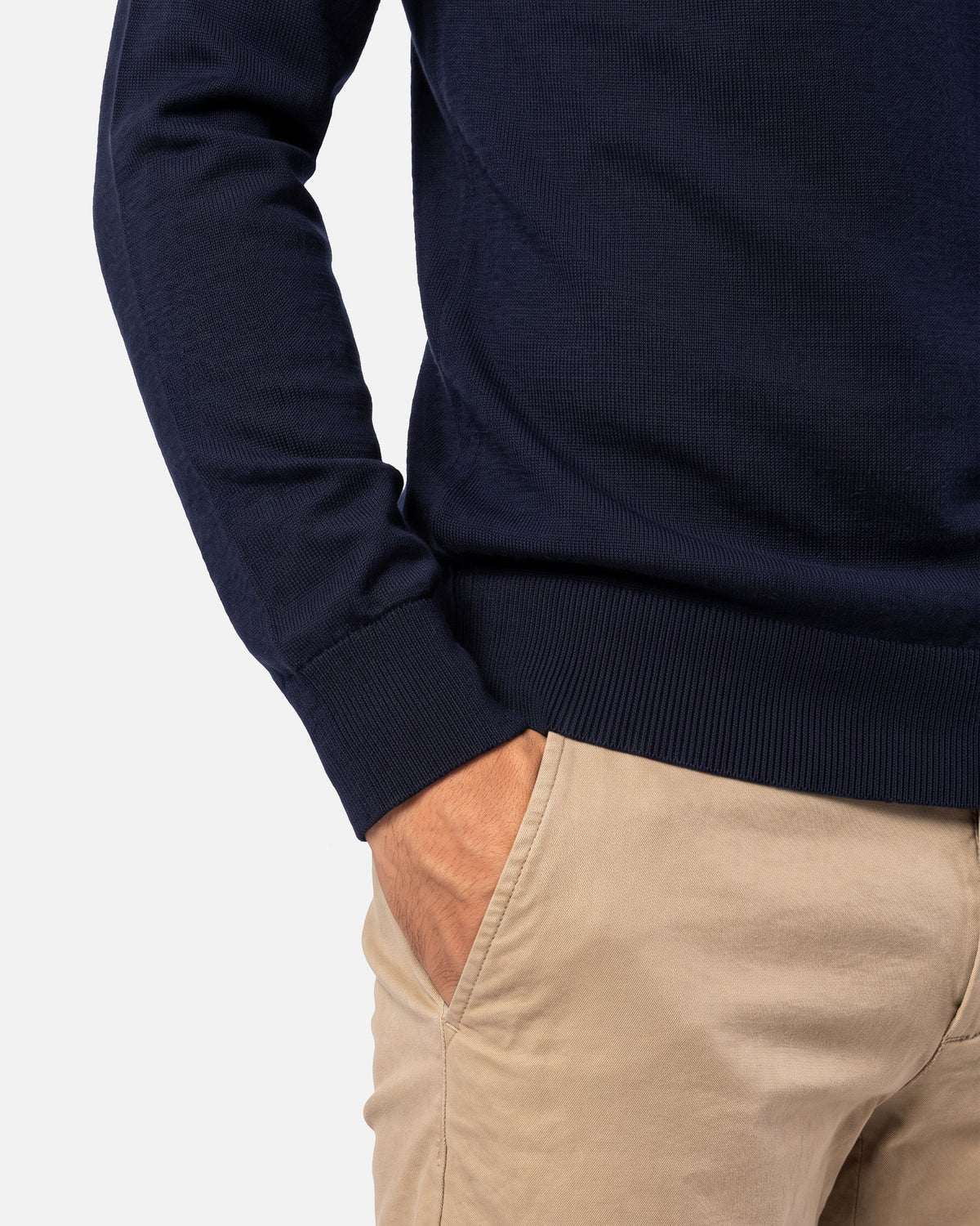 Herren Merino Rollkragen Pullover von VIVID