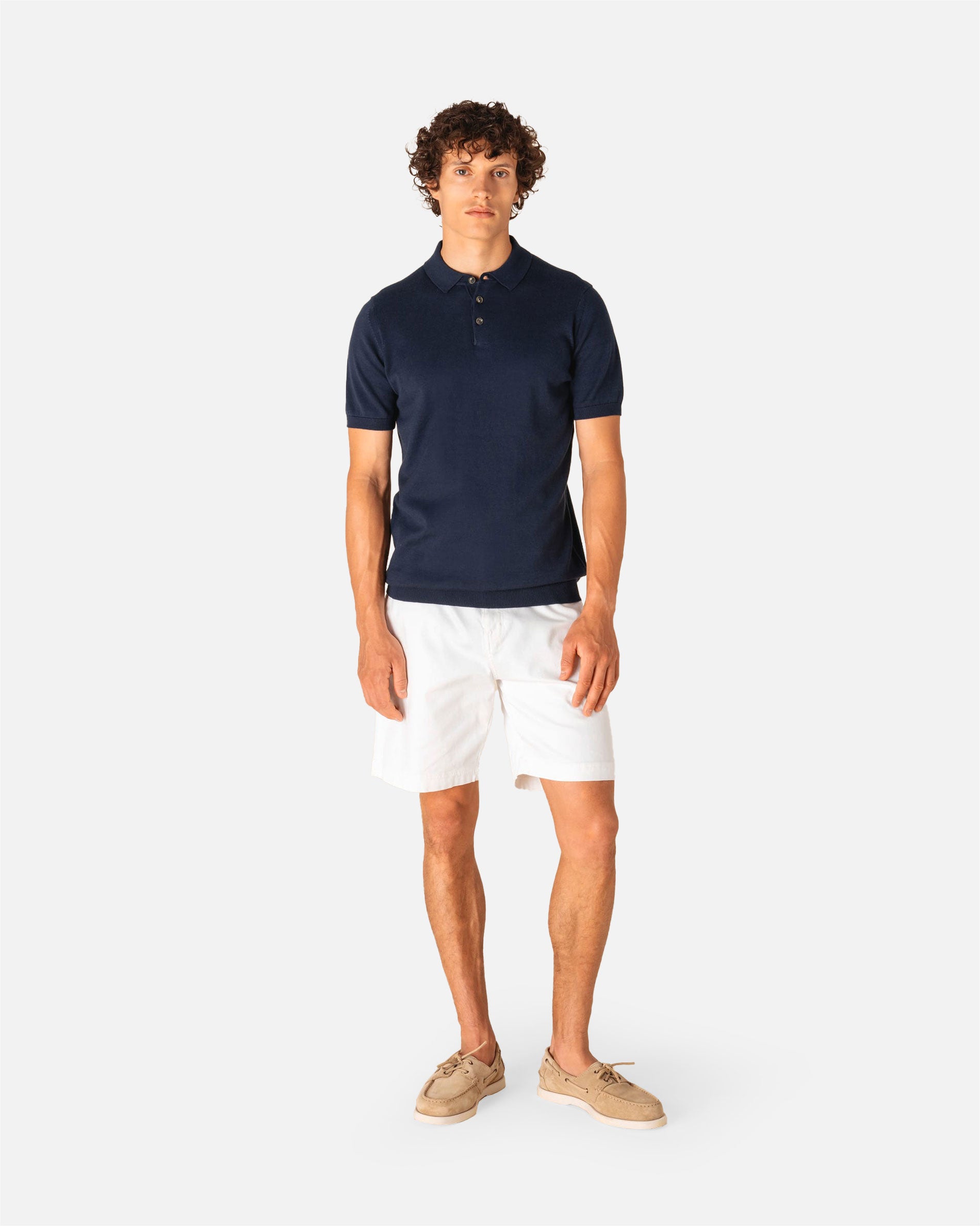 Herren Strick Polo T-Shirt von VIVID