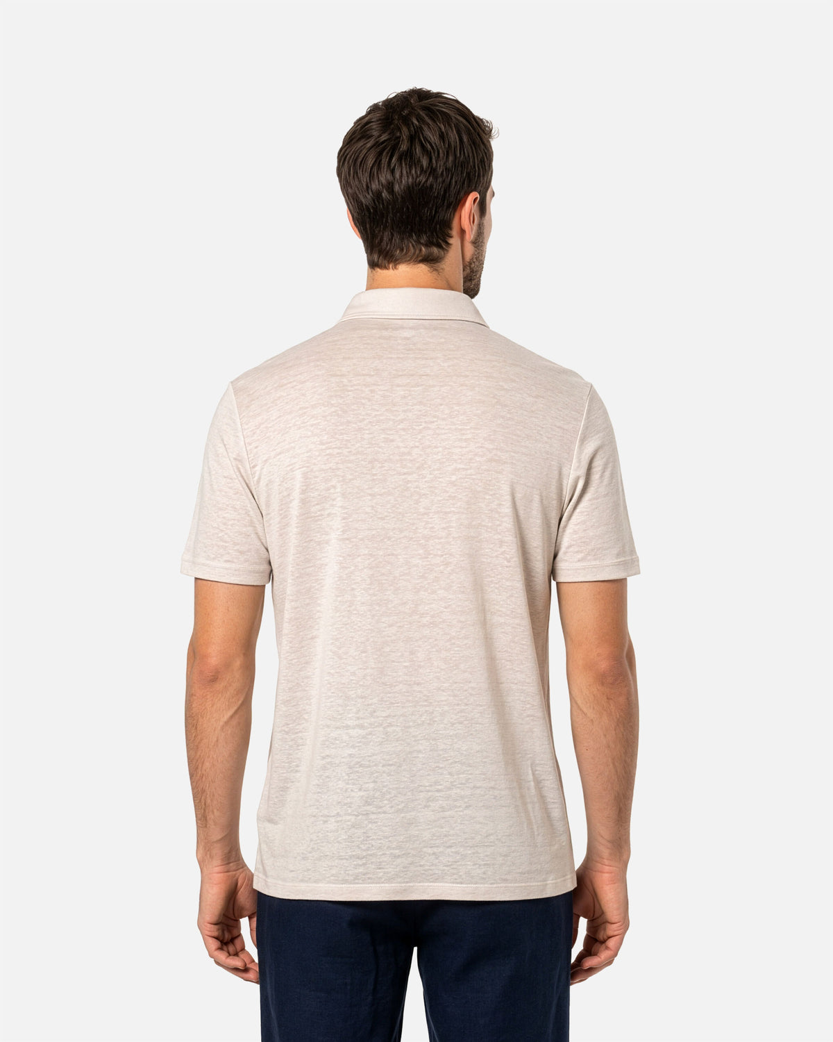 Herren Polo Leinenshirt von VIVID