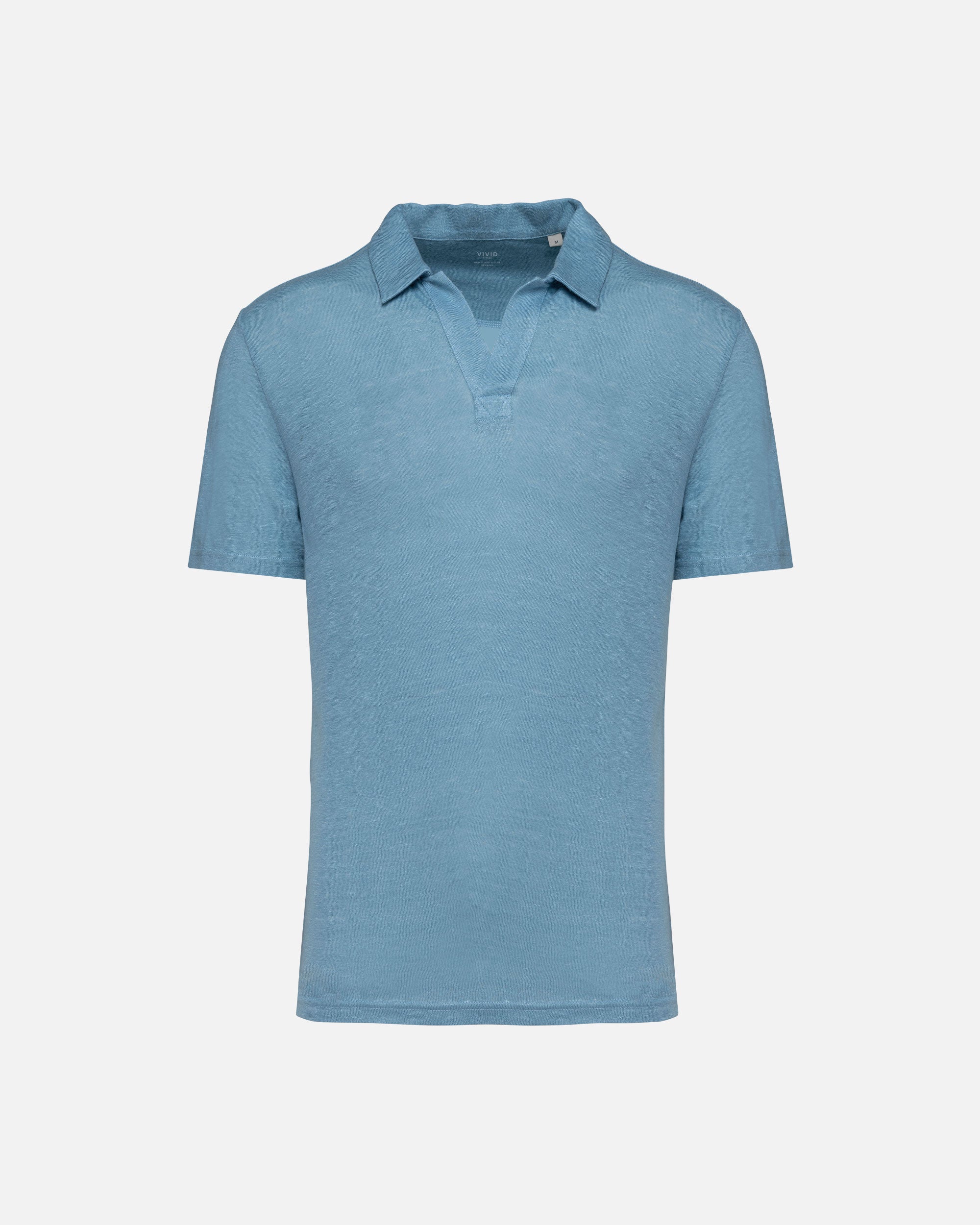 Herren Polo Leinenhemd