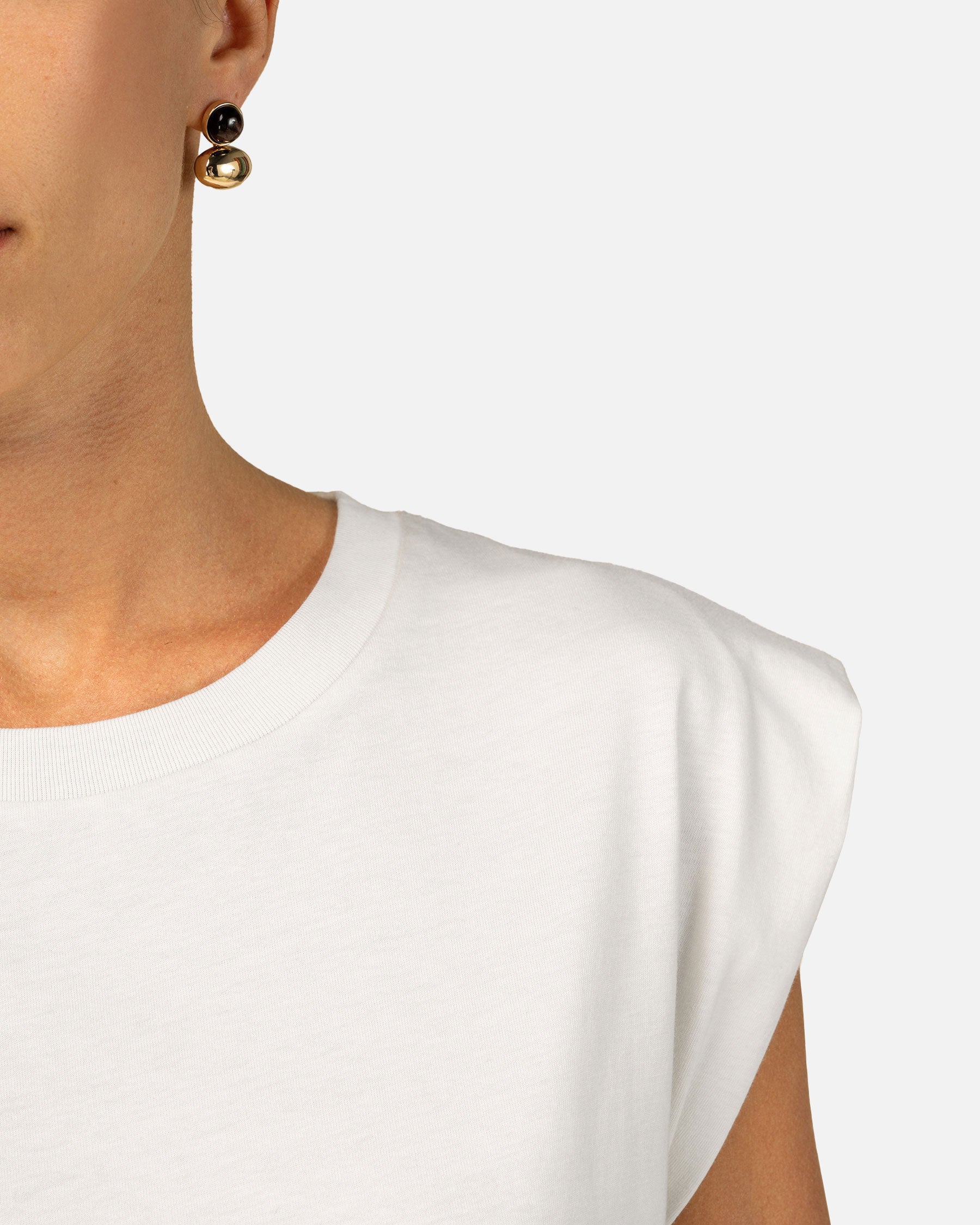 Übergroßes Damen Top mit Schulterpolstern von VIVID