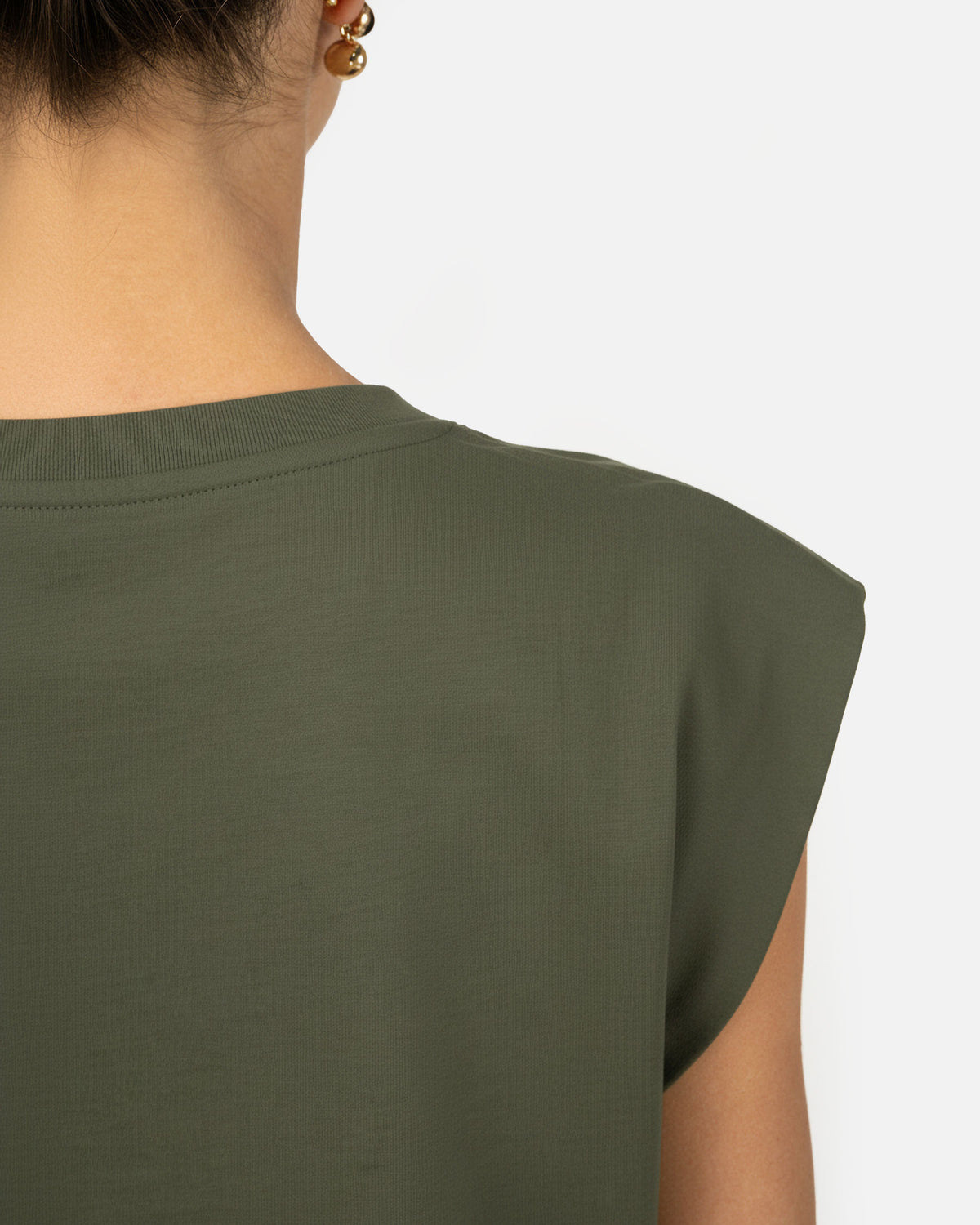 Übergroßes Damen Top mit Schulterpolstern von VIVID