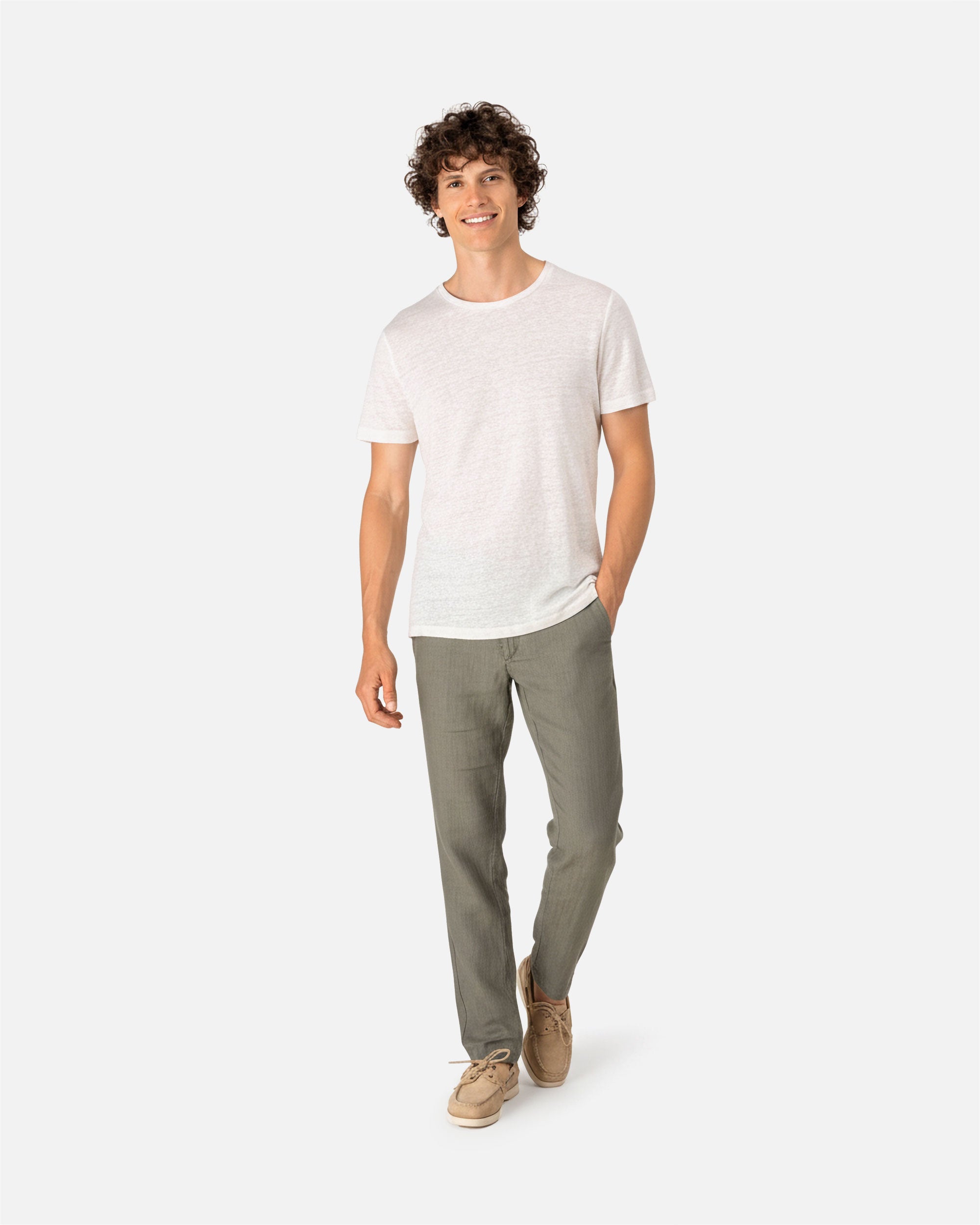 Herren Leinen T-Shirt von VIVID