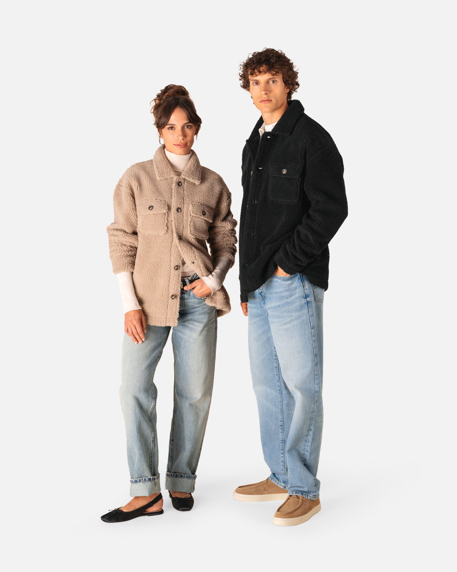 Unisex Sherpa Jacke