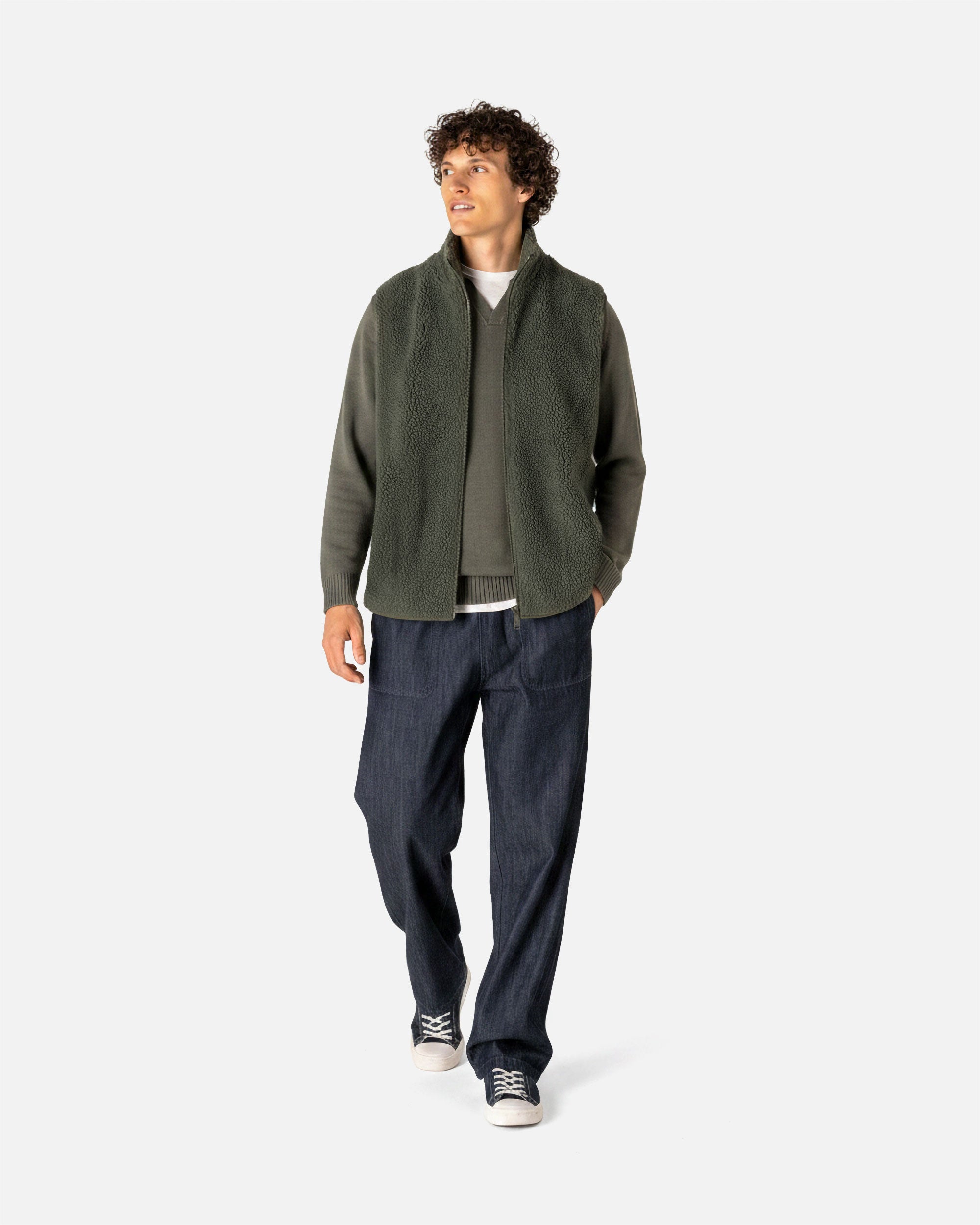 Herren Sherpa Weste von VIVID