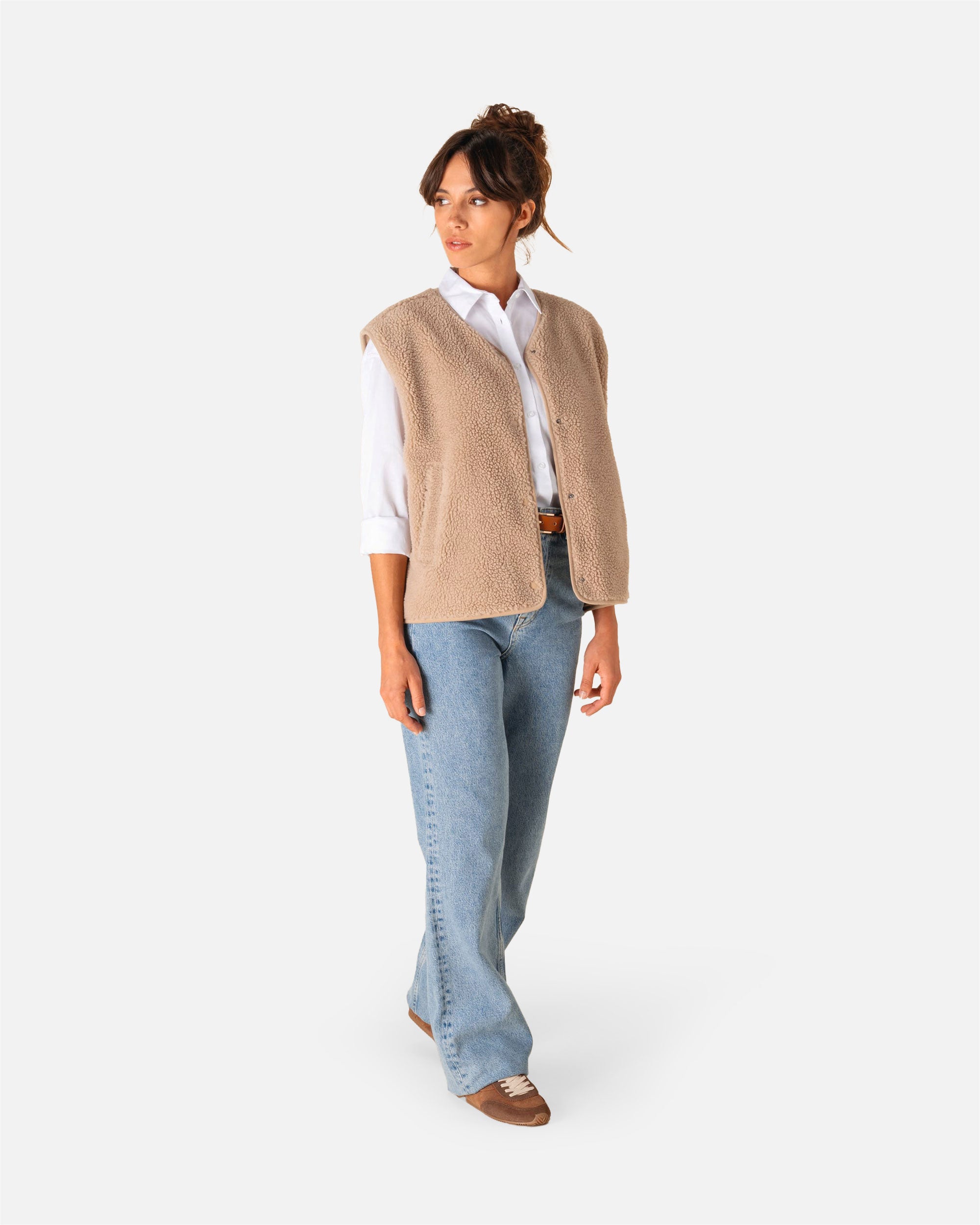 Damen Sherpa Weste von VIVID