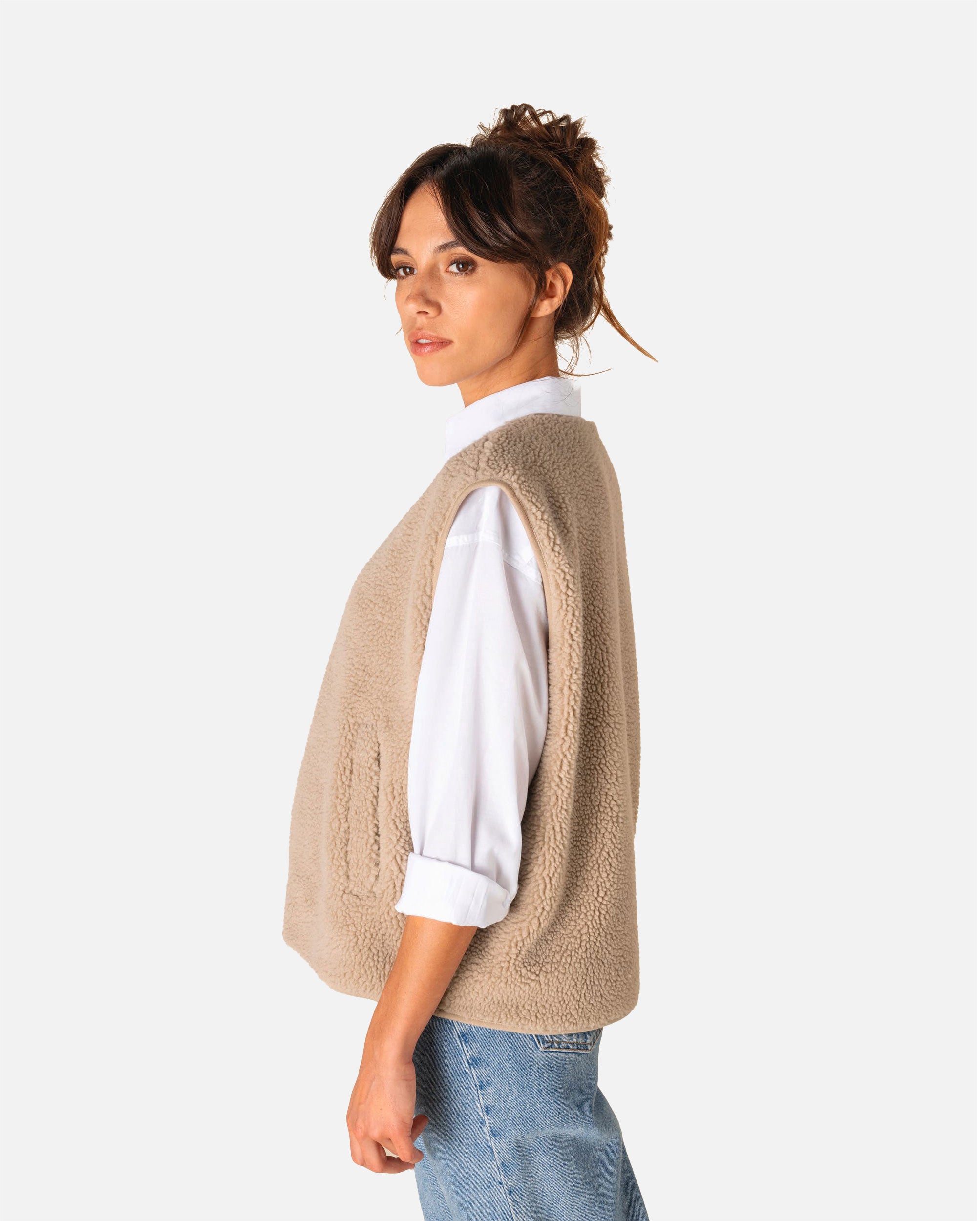 Damen Sherpa Weste von VIVID