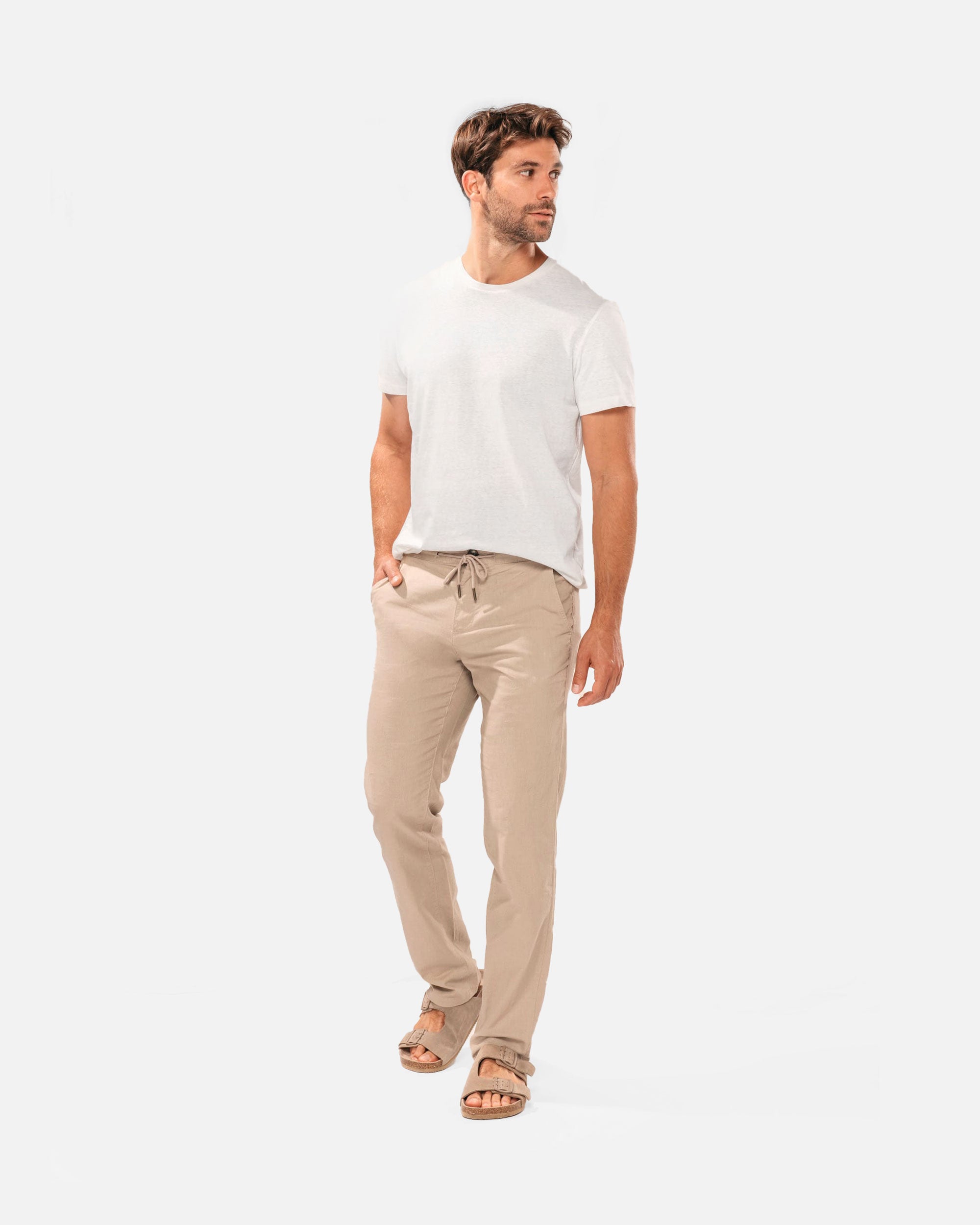 Herren Leinen-Baumwolle Hose von VIVID