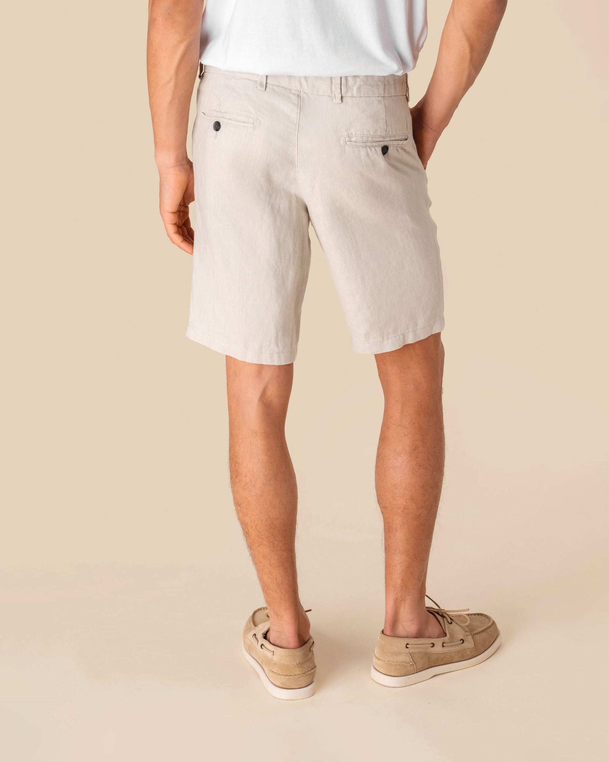 Herren Bermuda Leinenshorts von VIVID