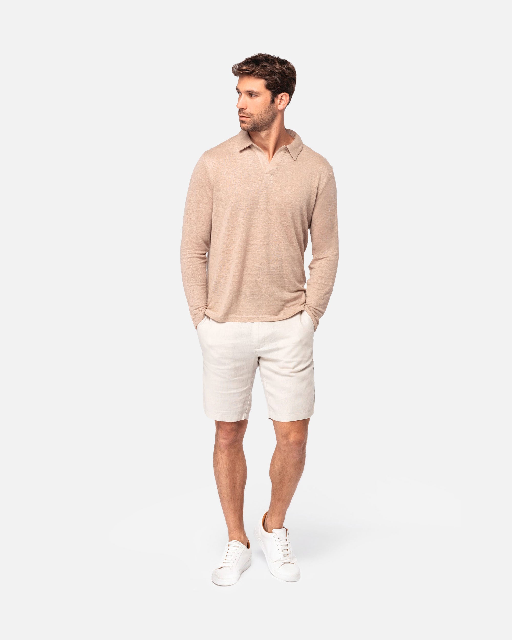 Herren Bermuda Leinenshorts von VIVID