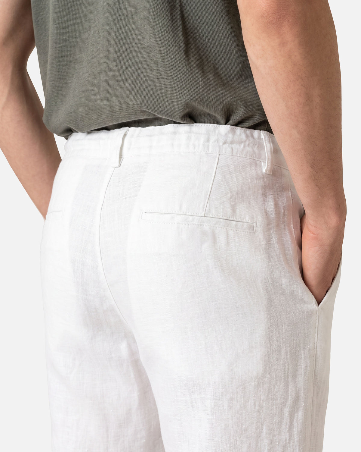 Ausgewaschene Herren Leinenhose von VIVID