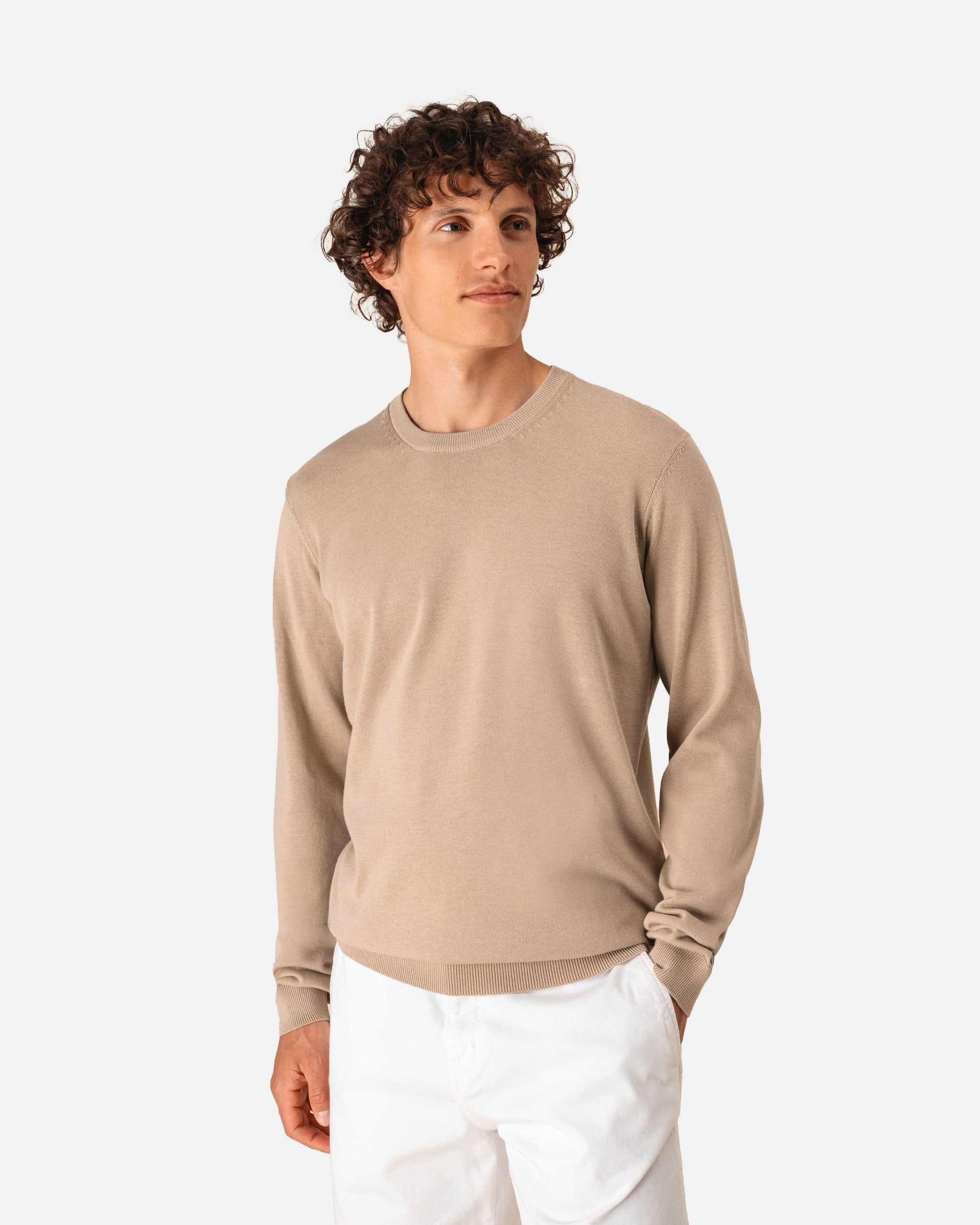 Herren Pullover Desert Sand von VIVID
