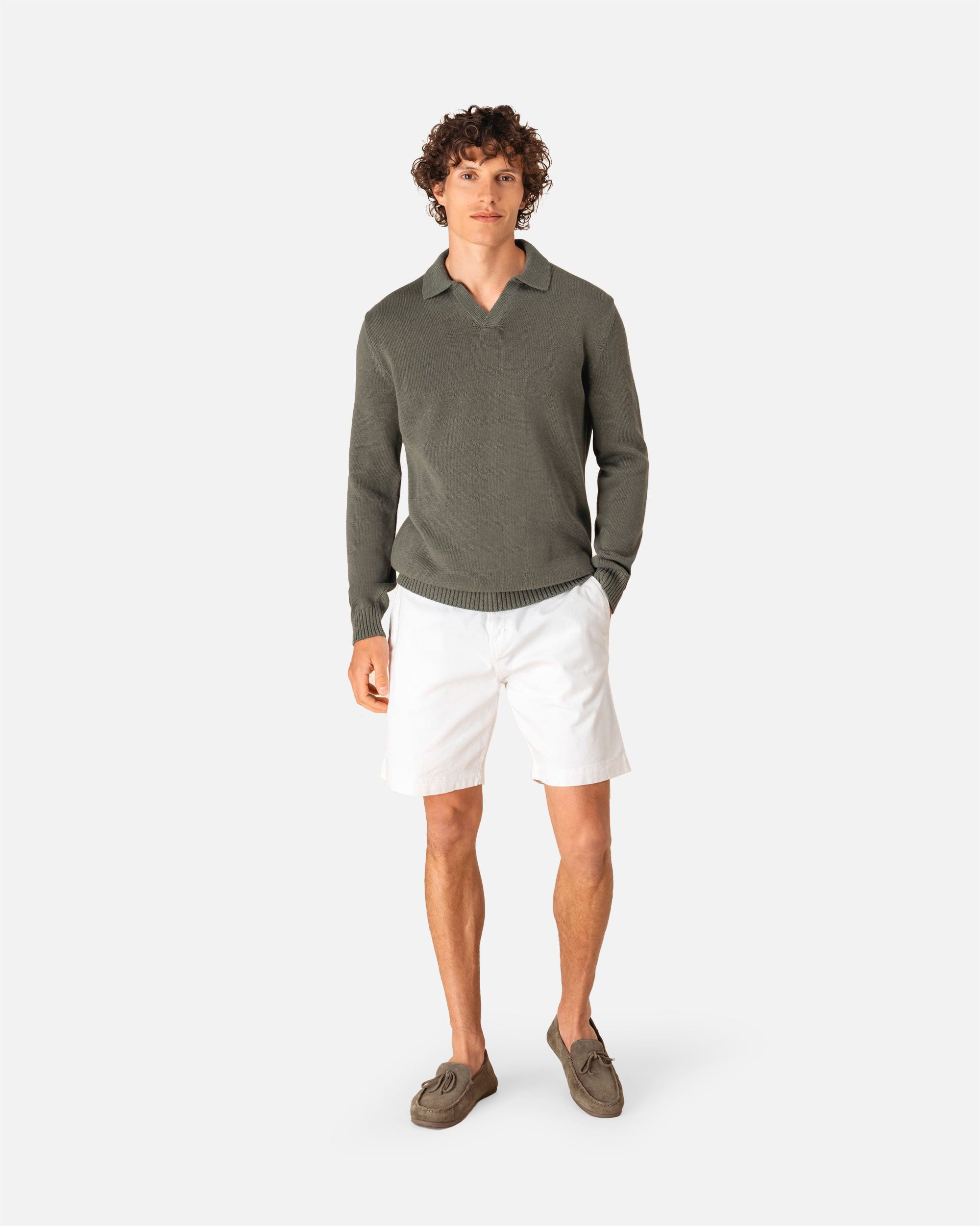 Herren Pullover mit Polokragen von VIVID