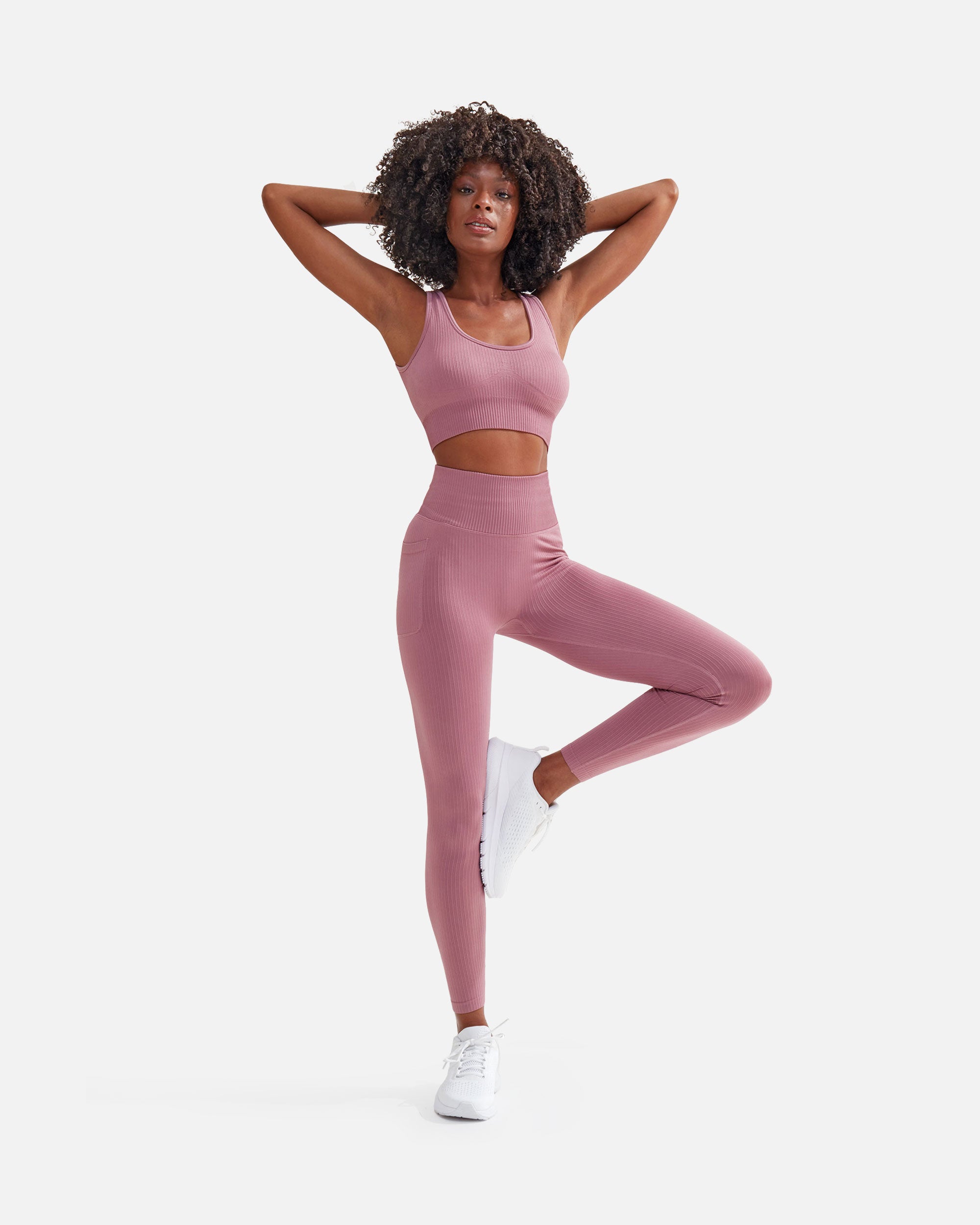 Damen Ribbed Sport-BH